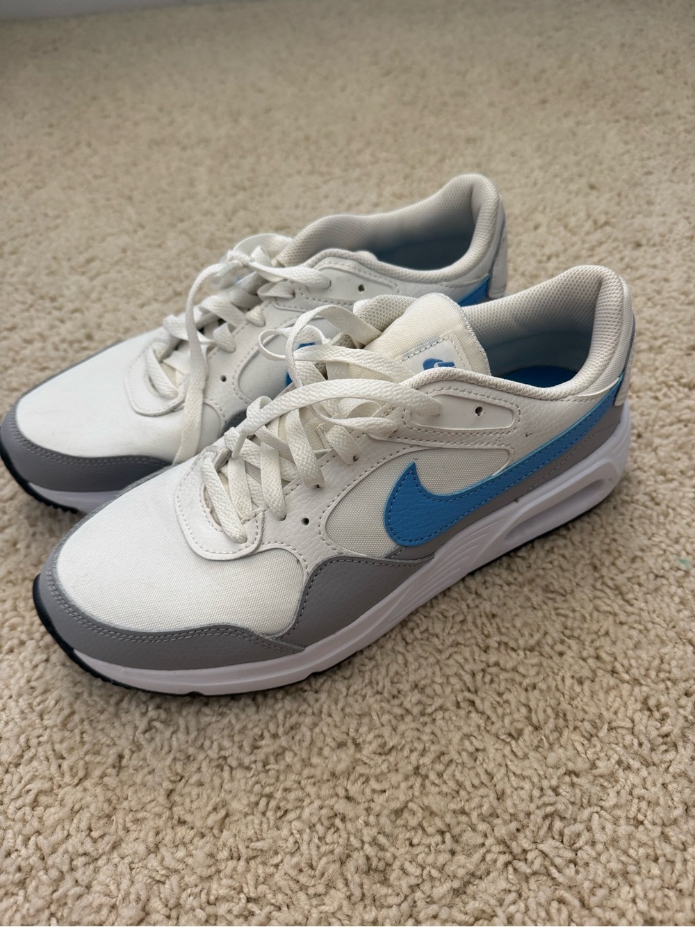 Women's Nike Air Max SC Summit White/University Blue (CW4554 116) - 9